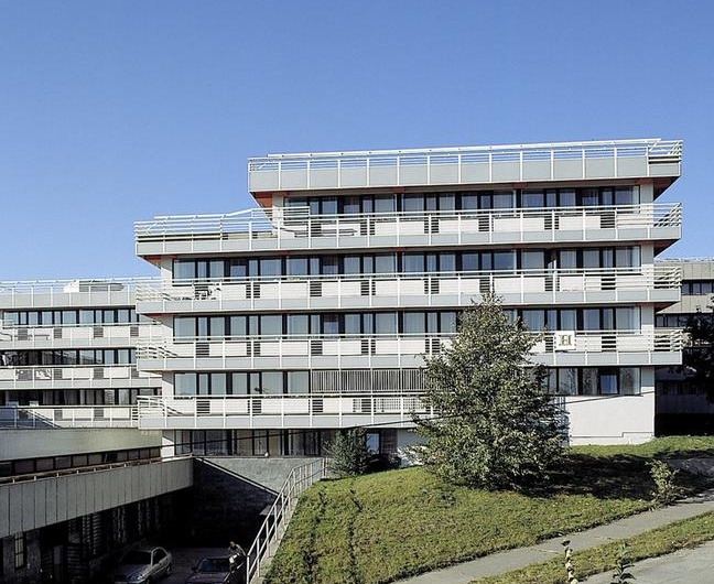 Comenius University` L.Stur K and H Student Housing Blocks in Bratislava